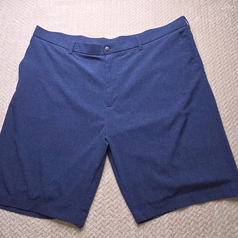 Callaway Golf Men's Chino Short 46B Blue Opti-Stretch Lightweight